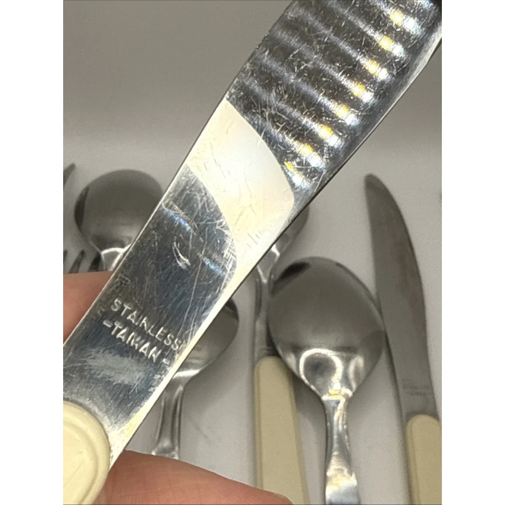 Pfaltzgraff Perennials Tea Rose Stainless Flatware Lot Of 11 Pieces Replacement